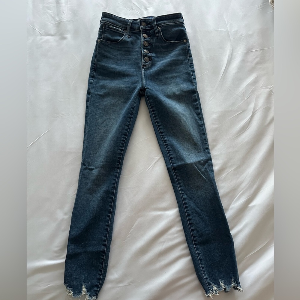 Abercrombie Ankle High Rise Skinny Jeans 24/00 Short